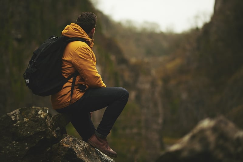 Backpacking in Wilderness